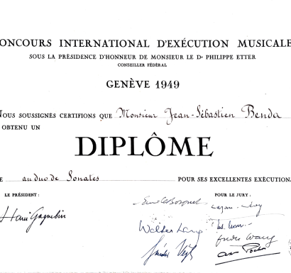Concours International de Genève 1949