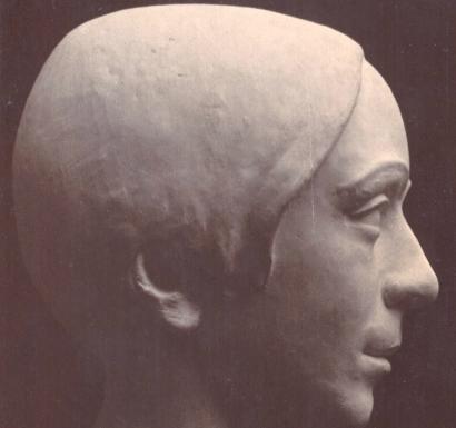 Young Sebastian Benda, sculpted by Simecek