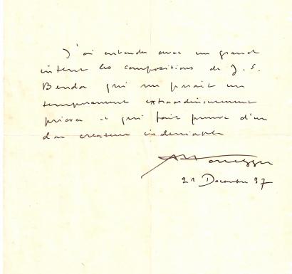 Arthur Honegger 1937