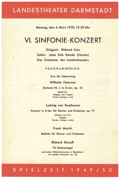 Darmstadt, F. Martin 1950