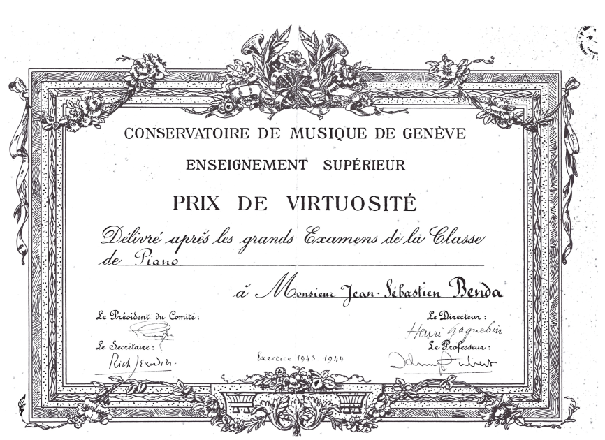 Prix de Virtuosité 1944