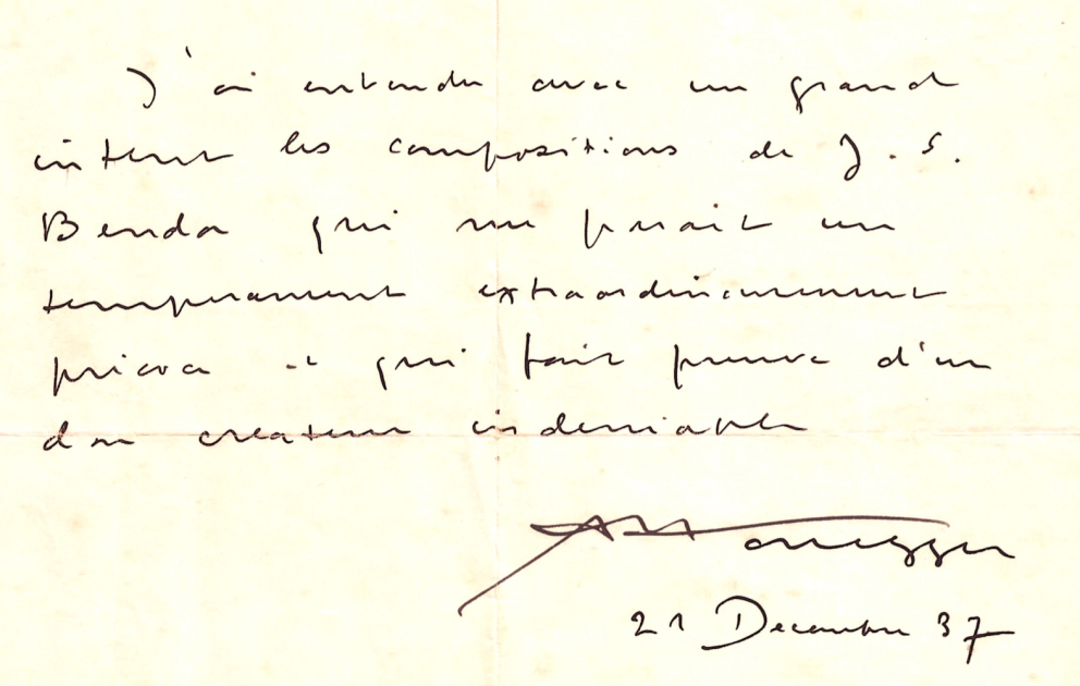 Arthur Honegger 1937