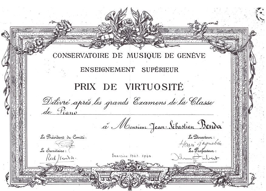 8 Bio- Prix de Virtuosité 1944